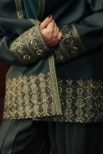 Elvan Hand Embroidered Coat